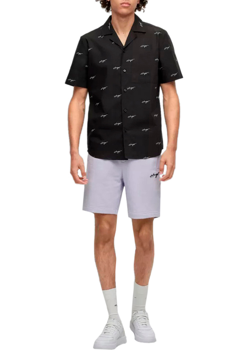 Мужской HUGO Рубашка с логотипированным принтом (цвет ), артикул 50490668 | Фото 2