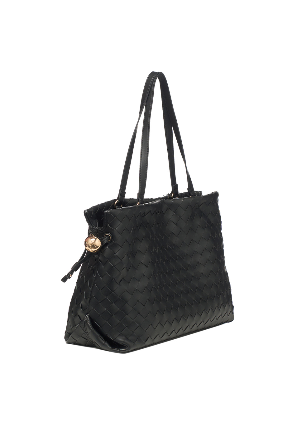 Сумка плетеная|Основной цвет:Черный Женский Liu Jo Сумка плетеная (цвет ), артикул AA6098ES027 | Фото 2