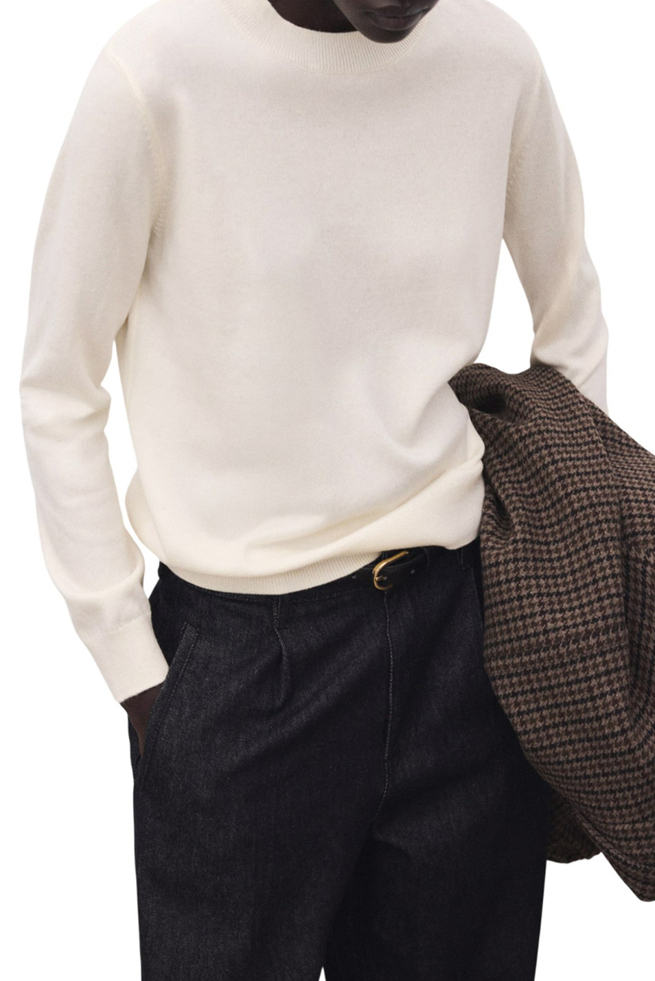 Женский Mango Джемпер REGALO с круглым вырезом (цвет ), артикул 27011284 | Фото 3