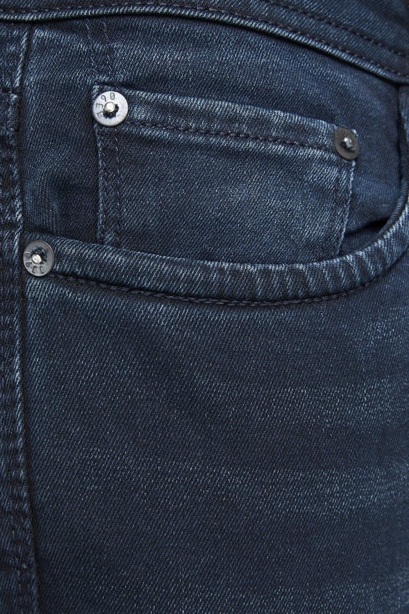 Мужской Jack & Jones Зауженные джинсы GLENN FELIX Slim Fit (цвет ), артикул 12125513 | Фото 2