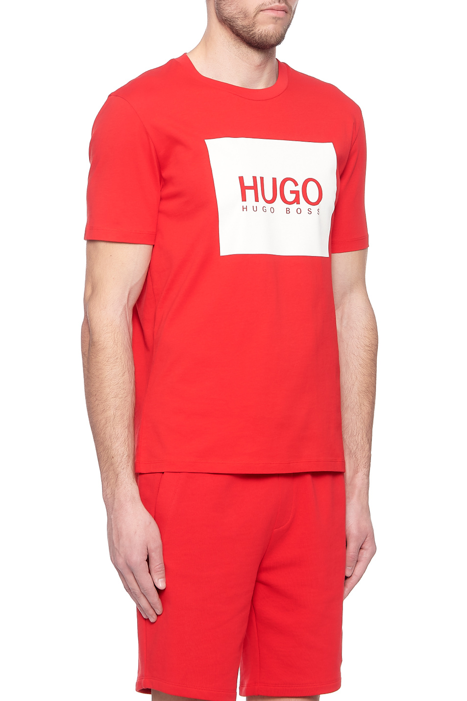 HUGO Футболка Dolive из хлопкового джерси с логотипом (цвет ), артикул 50448795 | Фото 4