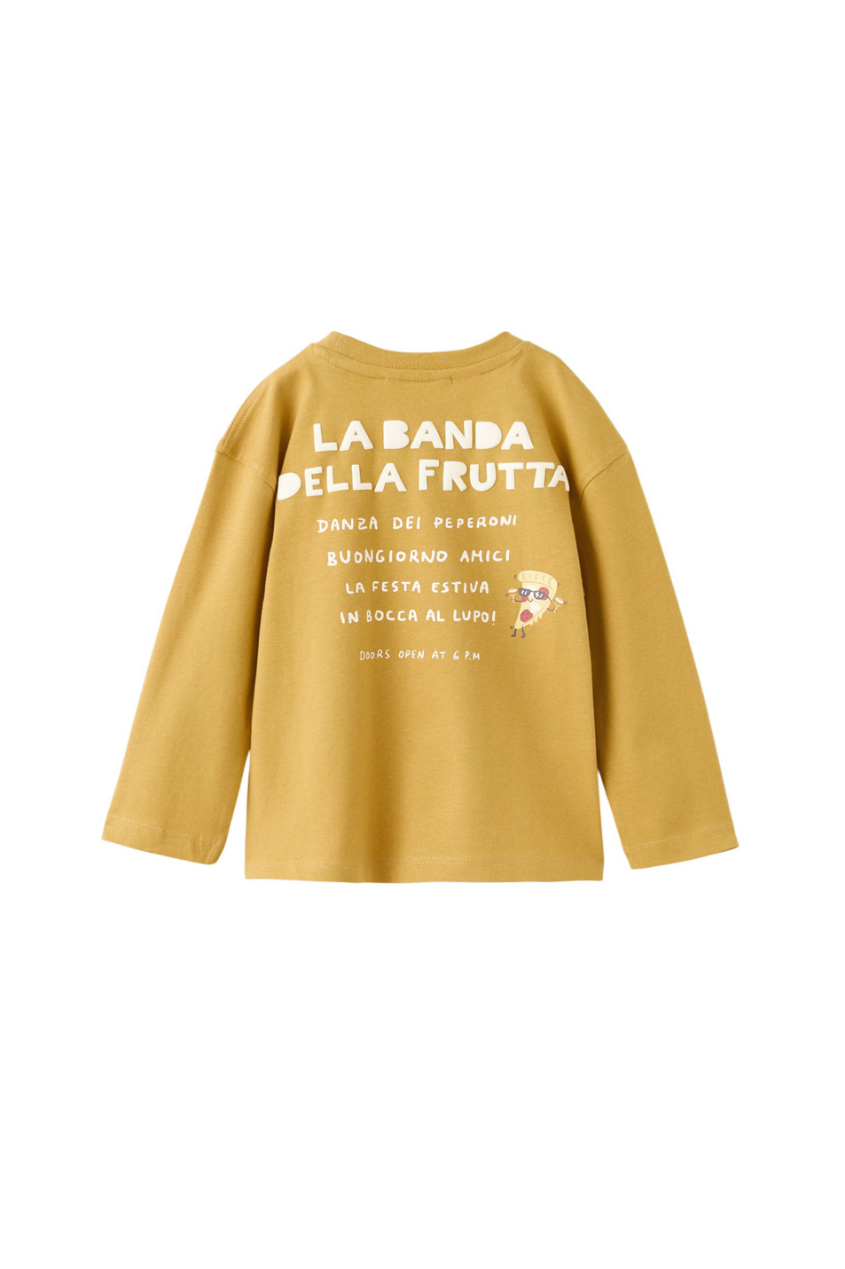 Мальчикам Mango Kids Лонгслив POMO из хлопка (цвет ), артикул 27084408 | Фото 2