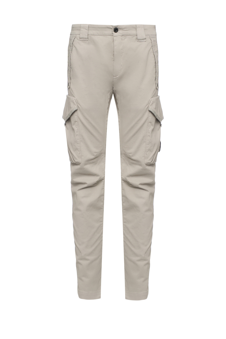 Брюки карго из эластичного хлопка|Основной цвет:Серый Мужской C.P. Company Брюки карго из эластичного хлопка (цвет ), артикул 19CMPA730A005529G | Фото 1