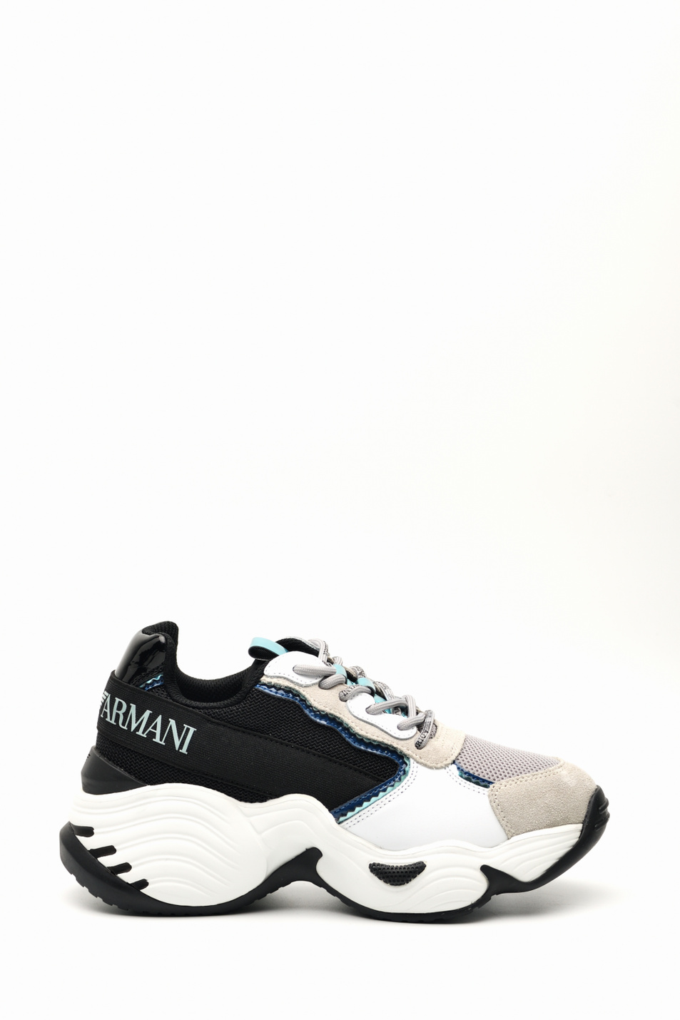 Женский Emporio Armani Кроссовки комбинированные (цвет ), артикул X3X088-XM059 | Фото 1