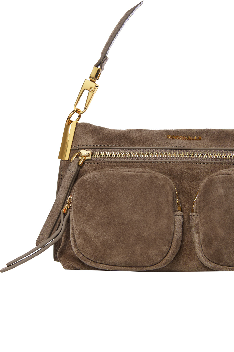 Женский Coccinelle Сумка HYLE SUEDE из натуральной замши (цвет ), артикул E1PH7180201 | Фото 5