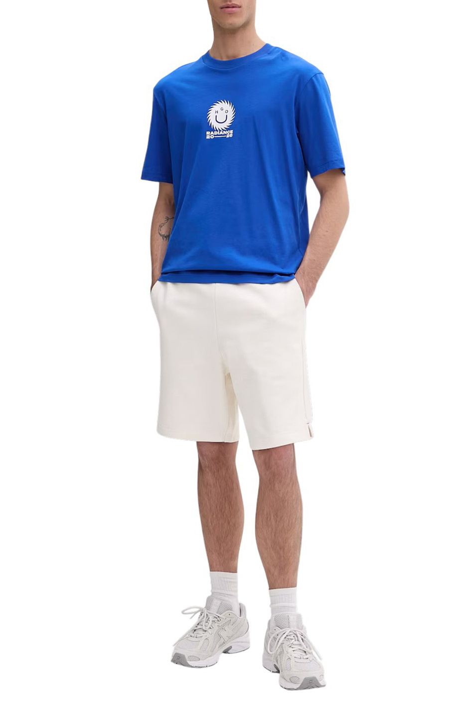 Мужской HUGO Шорты Nohashort из натурального хлопка (цвет ), артикул 50556401 | Фото 3