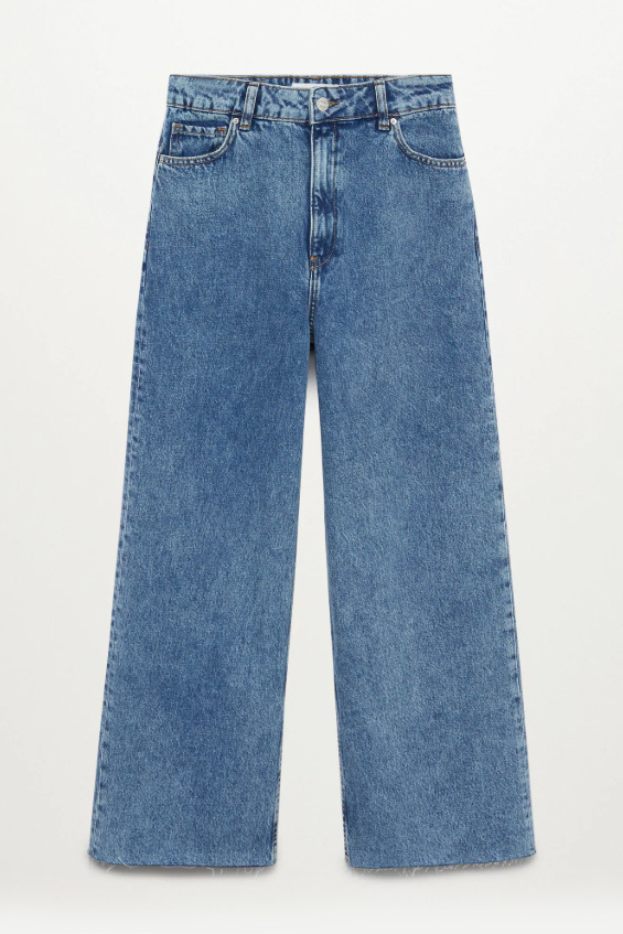 Женский Mango Джинсы-кюлоты с завышенной талией (цвет ), артикул 87002883 | Фото 1