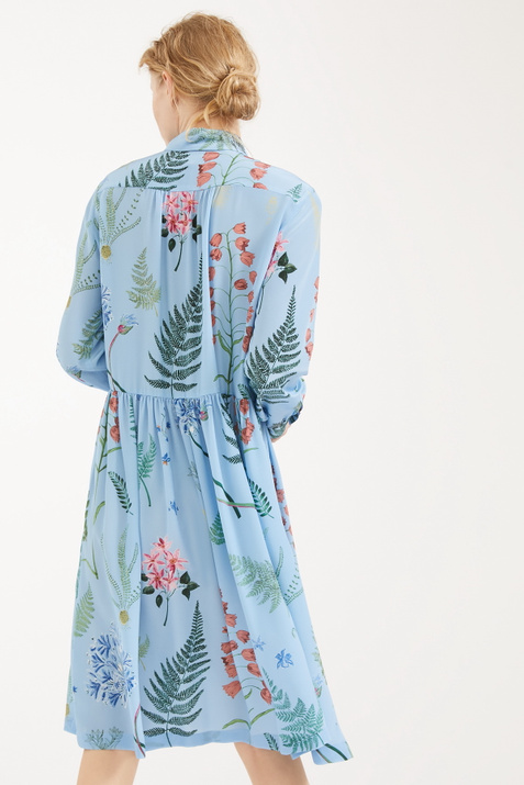 Weekend Max Mara Платье-рубашка из натурального шелка ACERBI ( цвет), артикул 52211107 | Фото 4