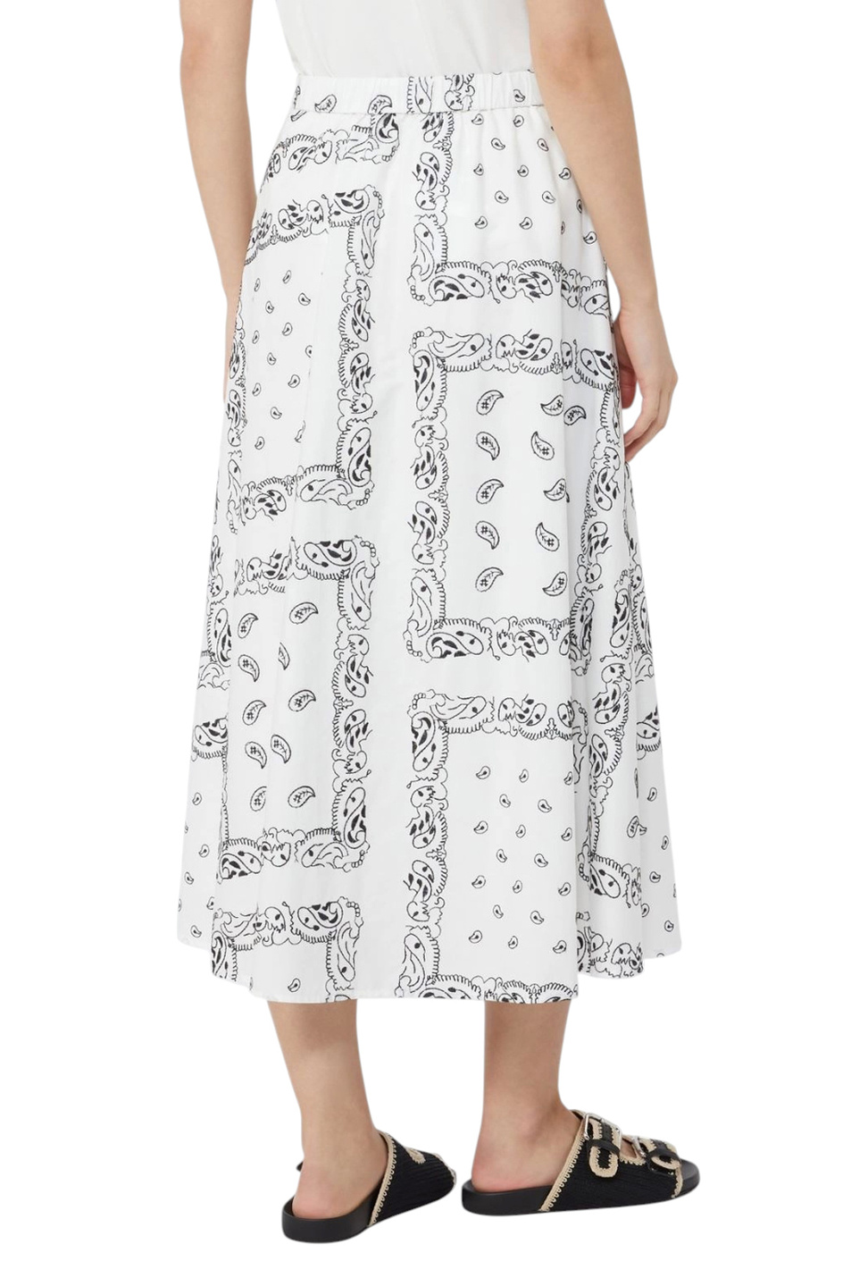 Женский Weekend Max Mara Юбка CARAVAN из хлопка (цвет ), артикул 2615101082 | Фото 4