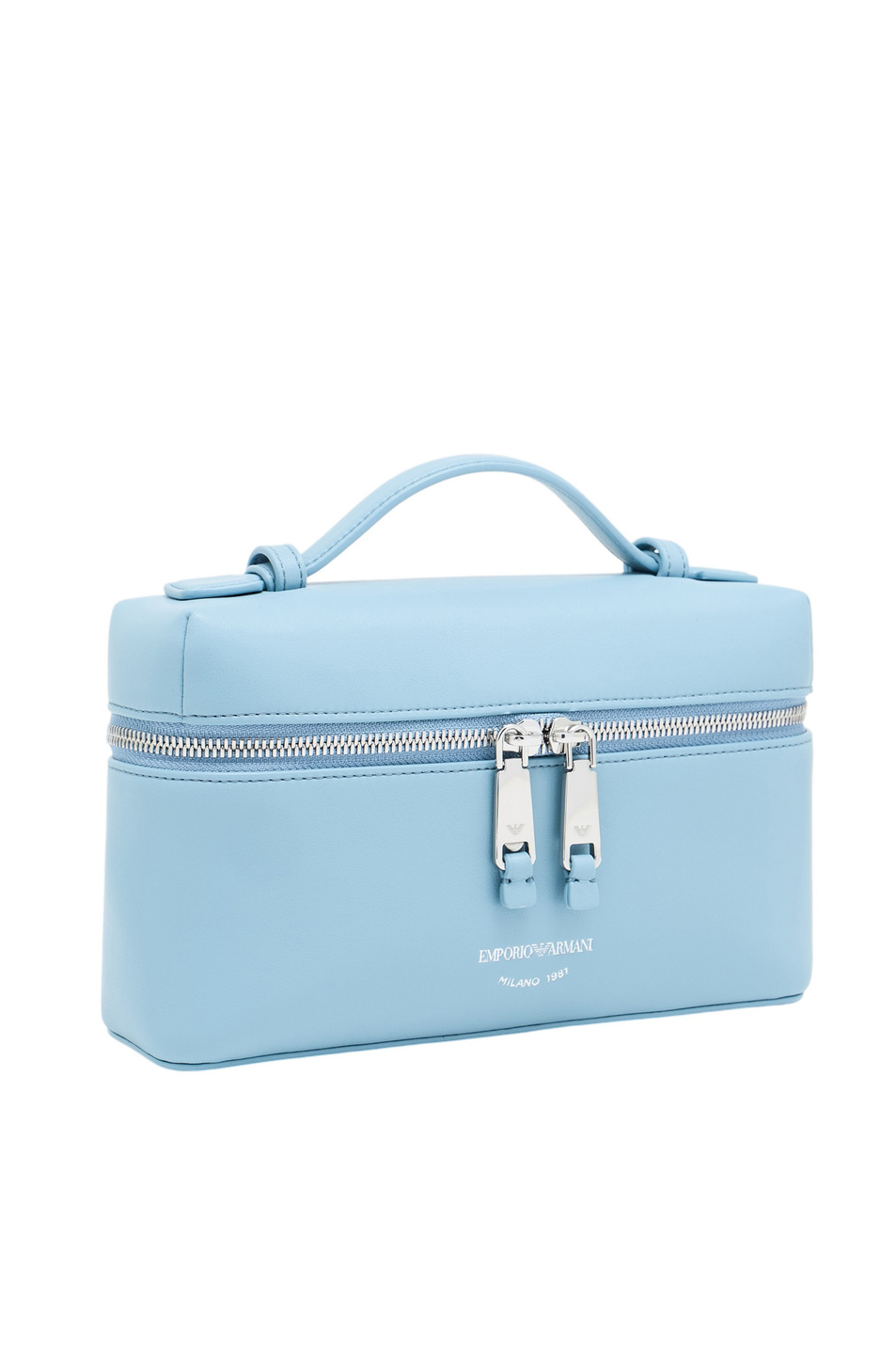 Сумка из натуральной кожи|Основной цвет:Голубой Женский Emporio Armani Сумка из натуральной кожи (цвет ), артикул EW004564-AF19229 | Фото 2