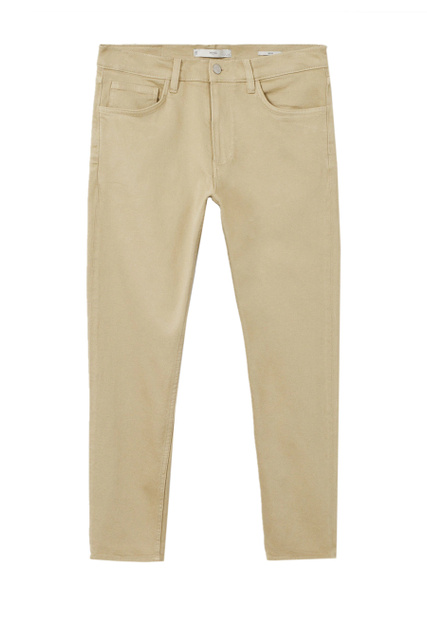 Зауженные джинсы Ben|Основной цвет:Бежевый|Артикул:27021123 | Фото 1