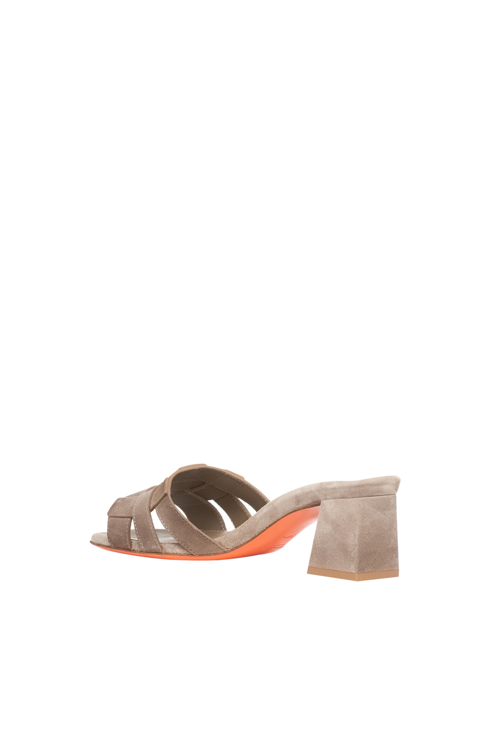 Женский Santoni Мюли VENERE из натуральной замши (цвет ), артикул WHNA70831HA2TOAEE55 | Фото 3