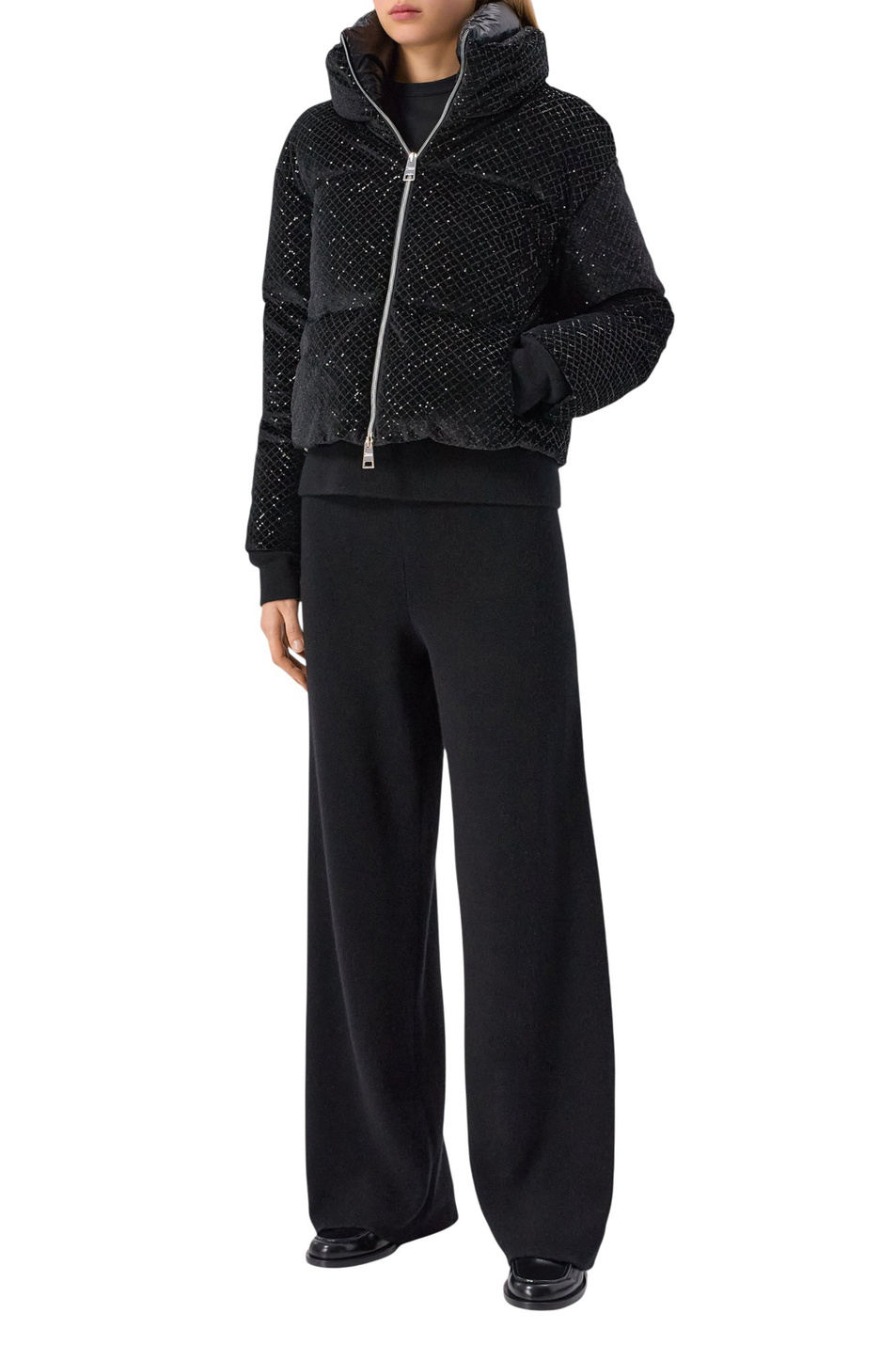 Женский Herno Куртка с отделкой пайетками (цвет ), артикул PI002161D-12751 | Фото 3