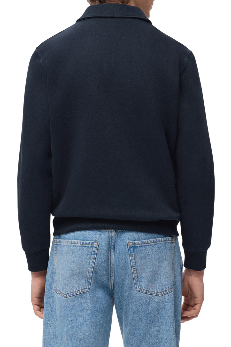 Мужской Mango Man Джемпер-поло BOLA из смесового хлопка (цвет ), артикул 27021262 | Фото 4