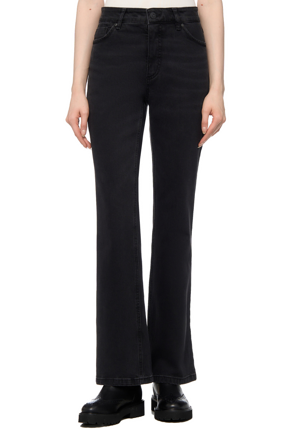 Женский Gerry Weber Джинсы из эластичного хлопка (цвет ), артикул 420035-31626 | Фото 3