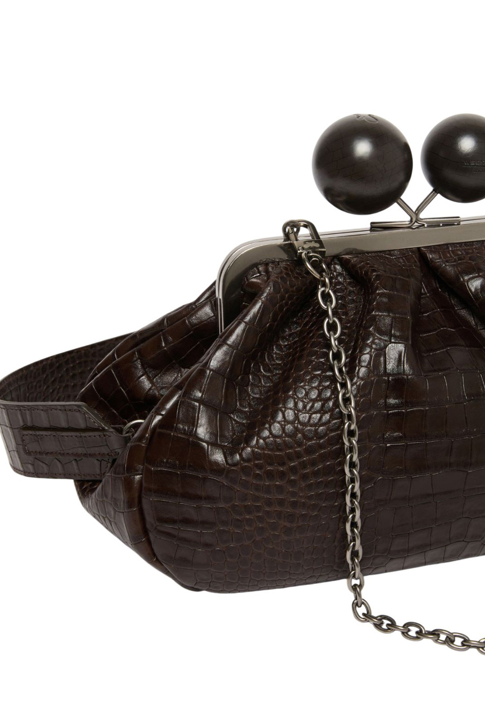 Сумка Pasticcino из натуральной кожи|Основной цвет:Коричневый Женский Weekend Max Mara Сумка Pasticcino из натуральной кожи (цвет ), артикул 2615511194 | Фото 4