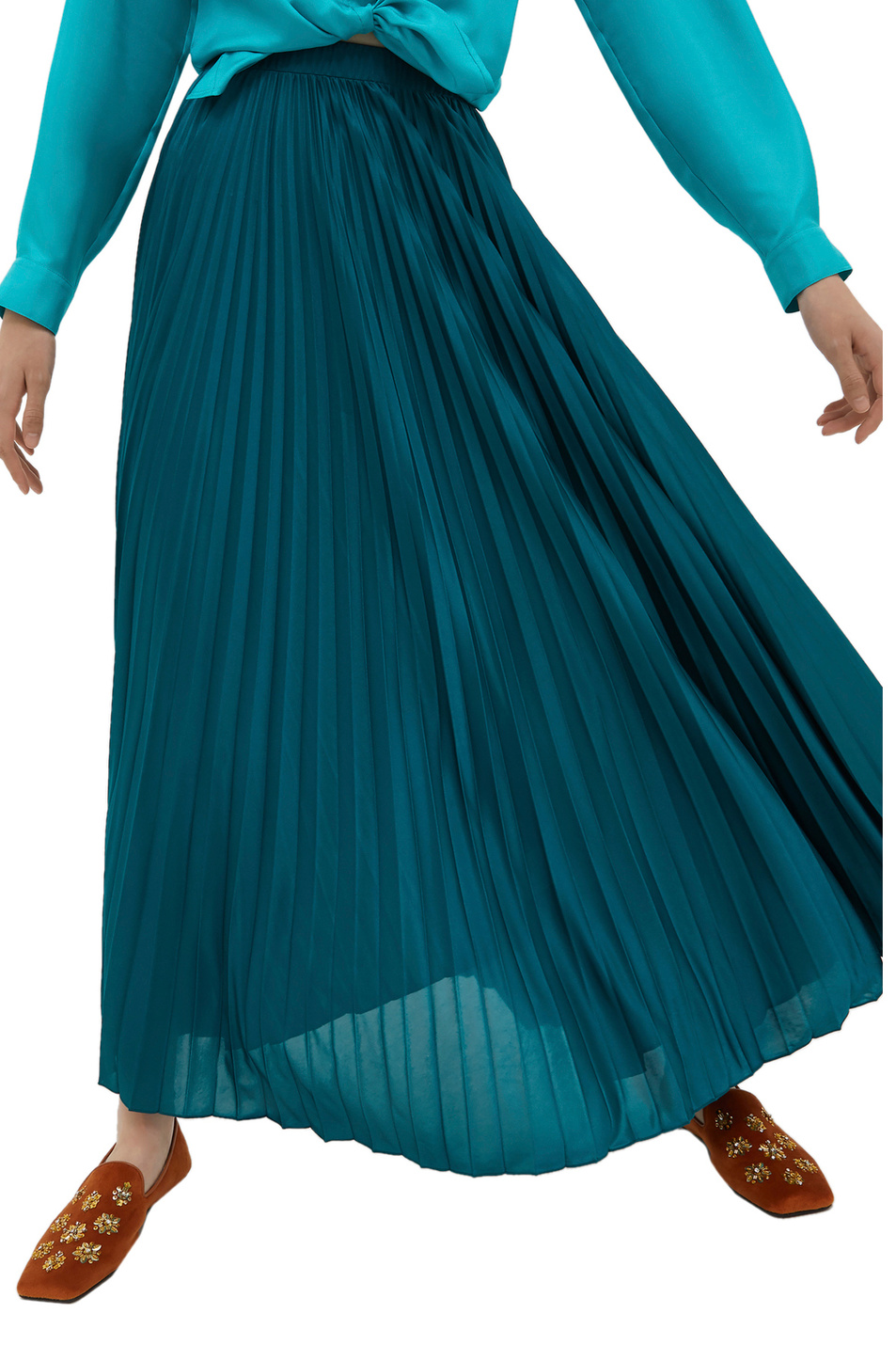 MAX&Co. Плиссированная юбка CROSS (цвет ), артикул 77749622 | Фото 3