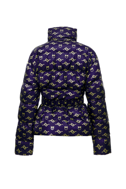 Стеганая куртка IVA с принтом|Основной цвет:Фиолетовый|Артикул:1G18A5A052 | Фото 2