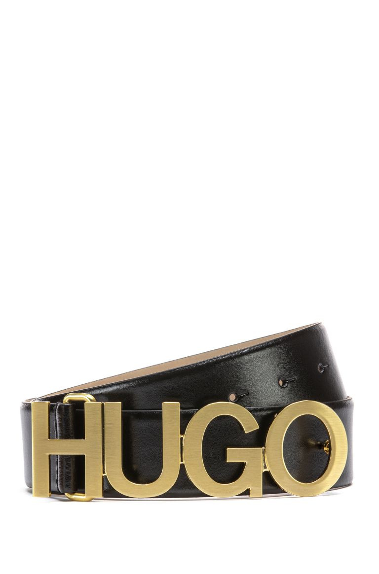 HUGO Ремень с логотипом из натуральной кожи (цвет ), артикул 50391327 | Фото 1