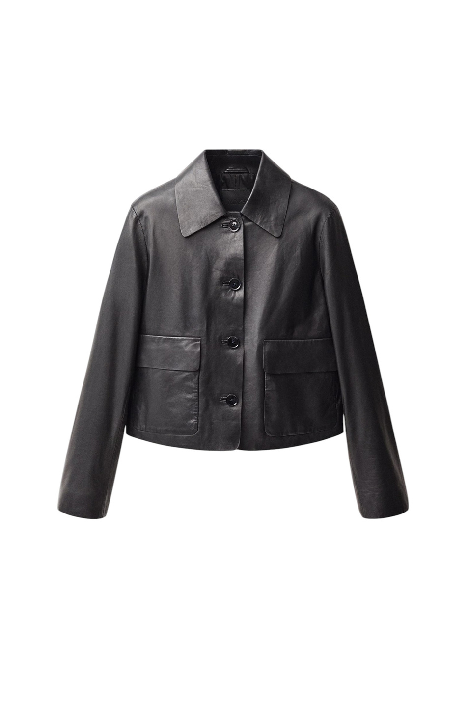 Женский Mango Куртка LEA из натуральной кожи (цвет ), артикул 87994074 | Фото 1