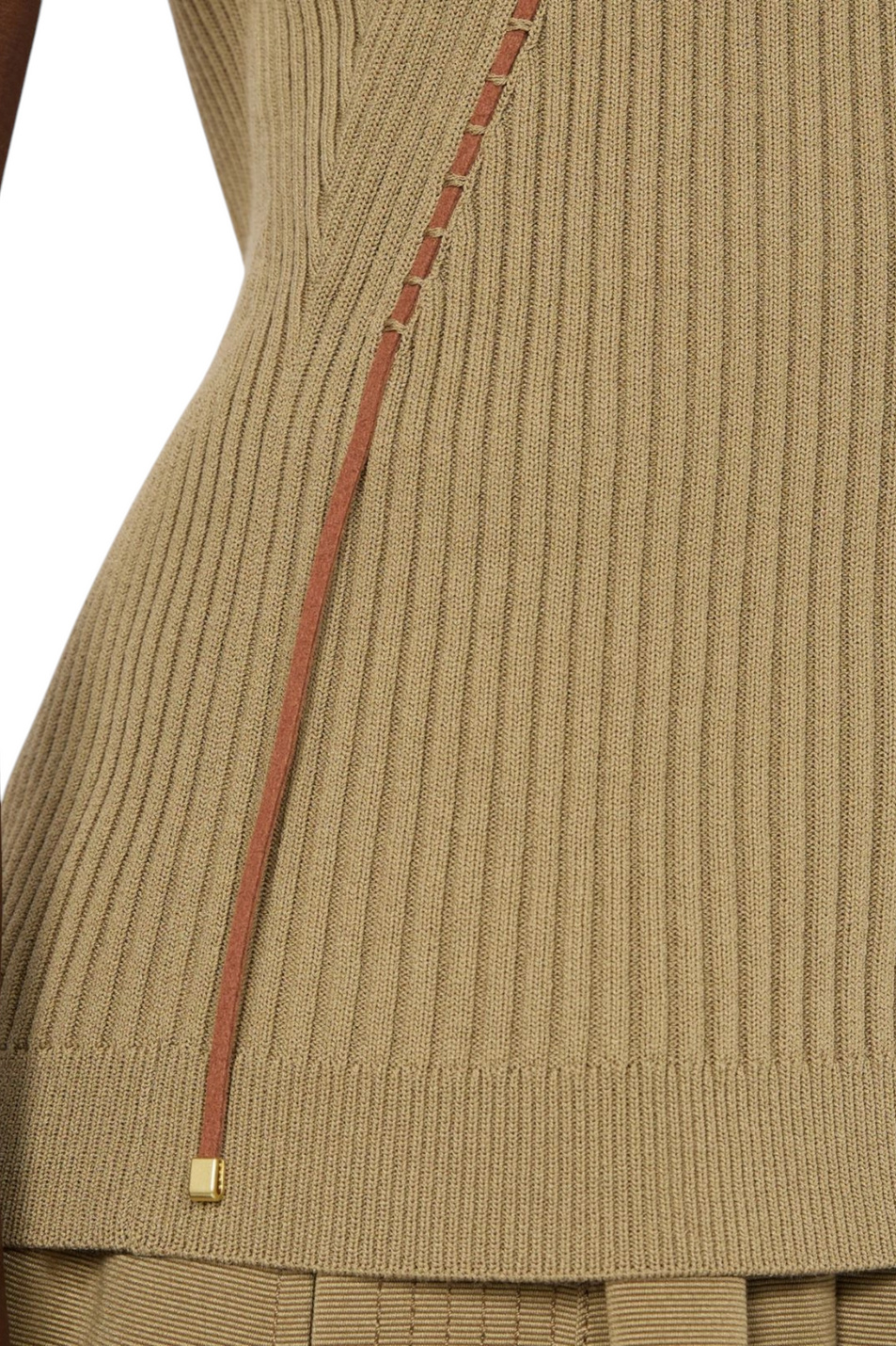 Жилет FIORIRE|Основной цвет:Хаки Женский Max Mara Жилет FIORIRE (цвет ), артикул 2621356021 | Фото 4