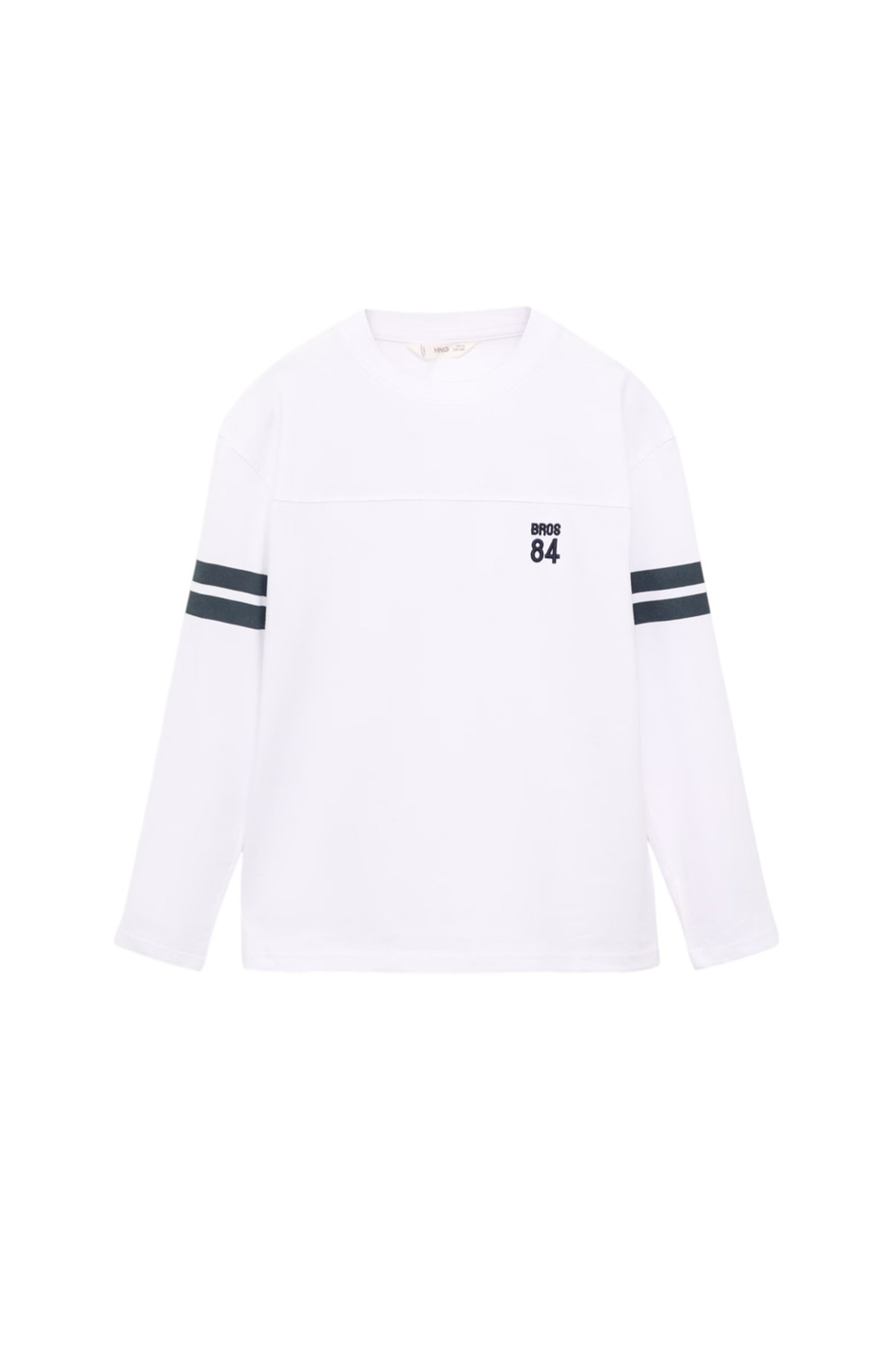 Лонгслив VARSI из хлопка|Основной цвет:Белый Мальчикам Mango Kids Лонгслив VARSI из хлопка (цвет ), артикул 17085155 | Фото 1