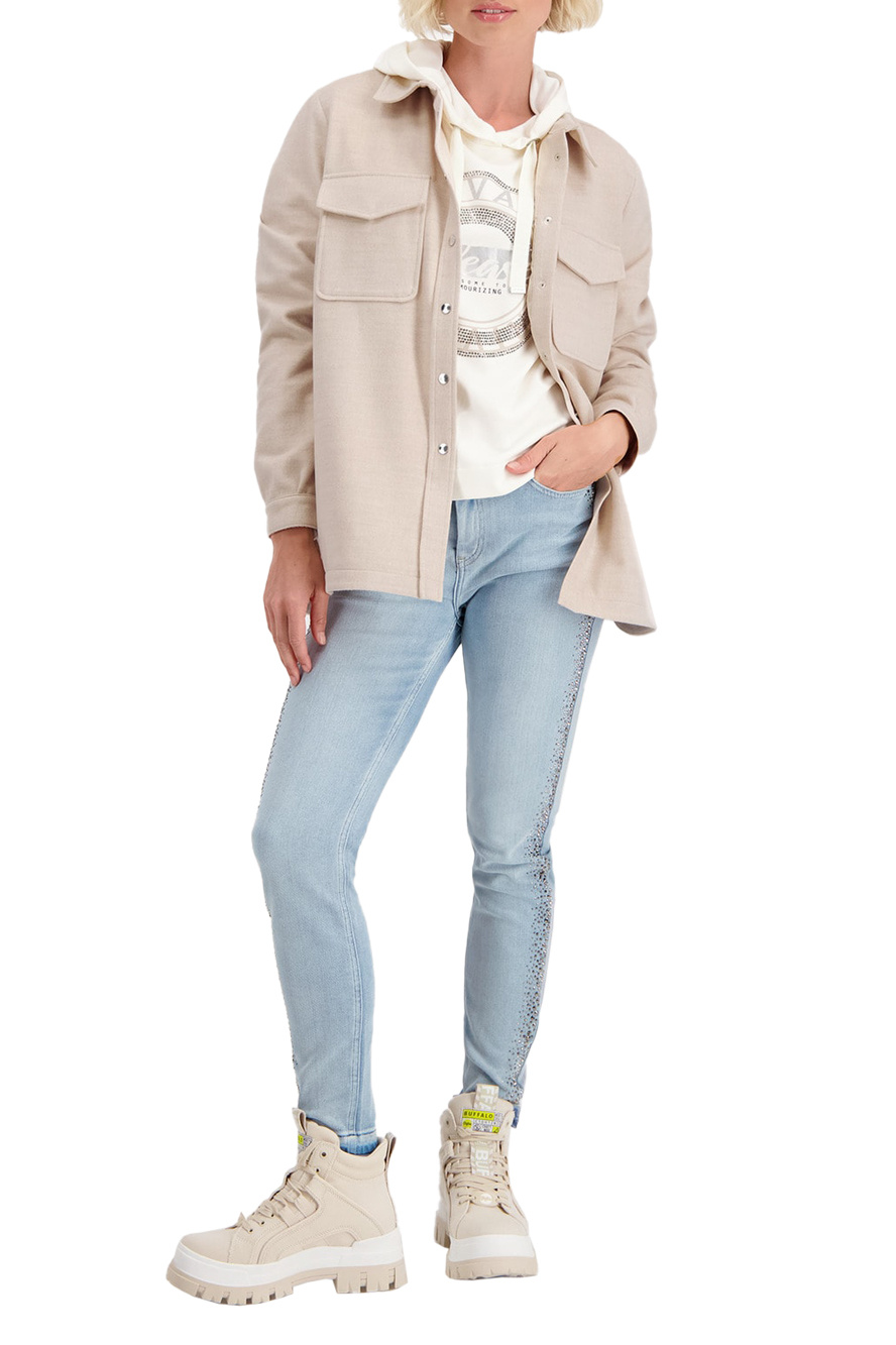 Женский Monari Куртка-рубашка с нагрудными карманами (цвет ), артикул 805738 | Фото 3