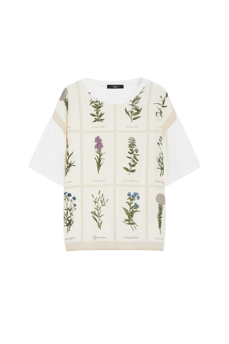 Женский Weekend Max Mara Футболка PAMPAS из эластичного хлопка (цвет ), артикул 2515941082 | Фото 1