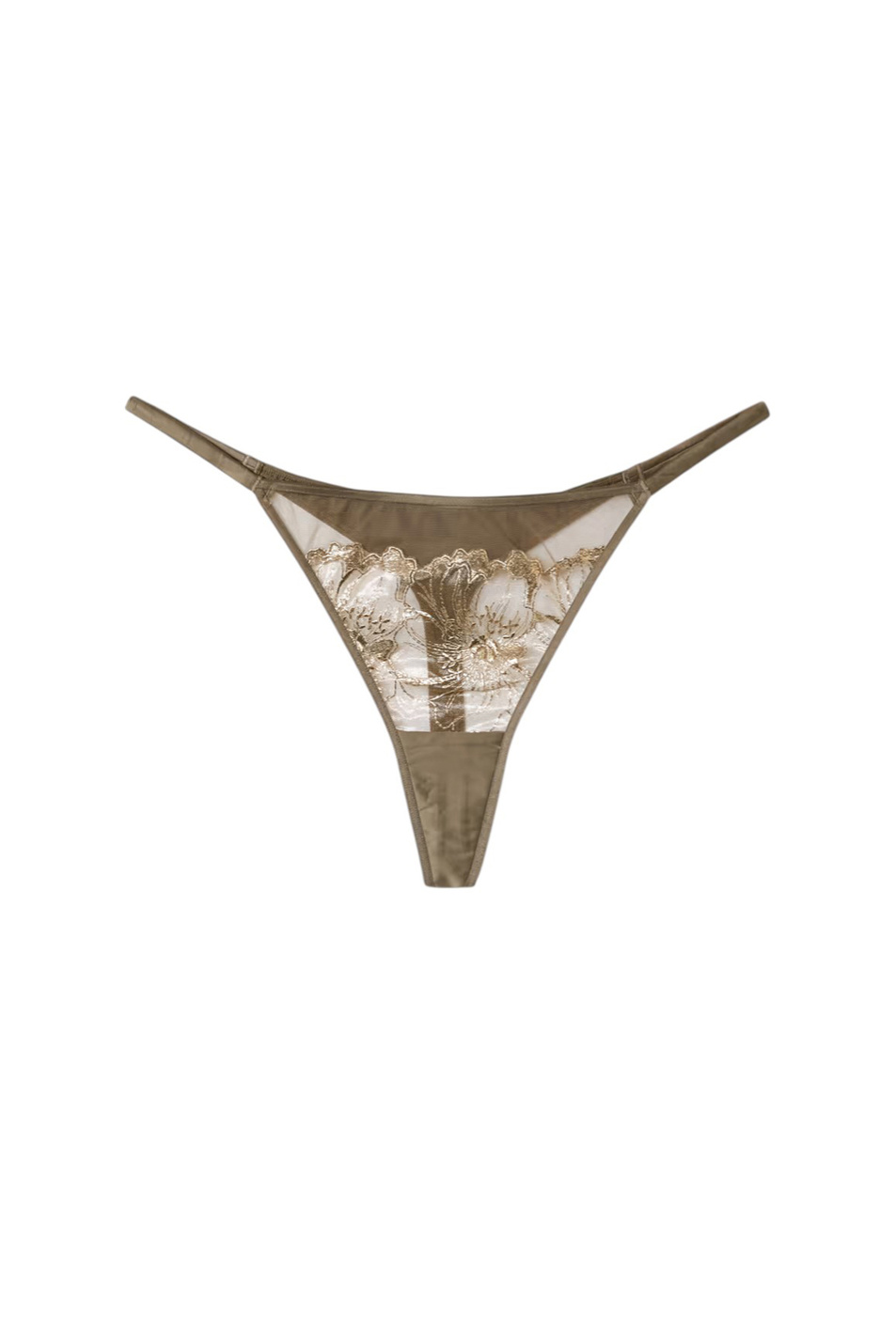 Женский Etam Стринги AMARYLLIS из сатина и кружева (цвет ), артикул 6524002 | Фото 1