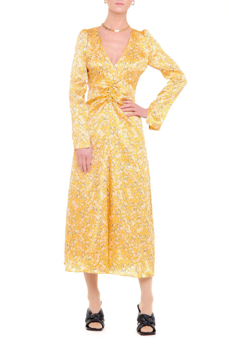 HUGO Платье макси с V-образным вырезом и принтом (цвет ), артикул 50447163 | Фото 2