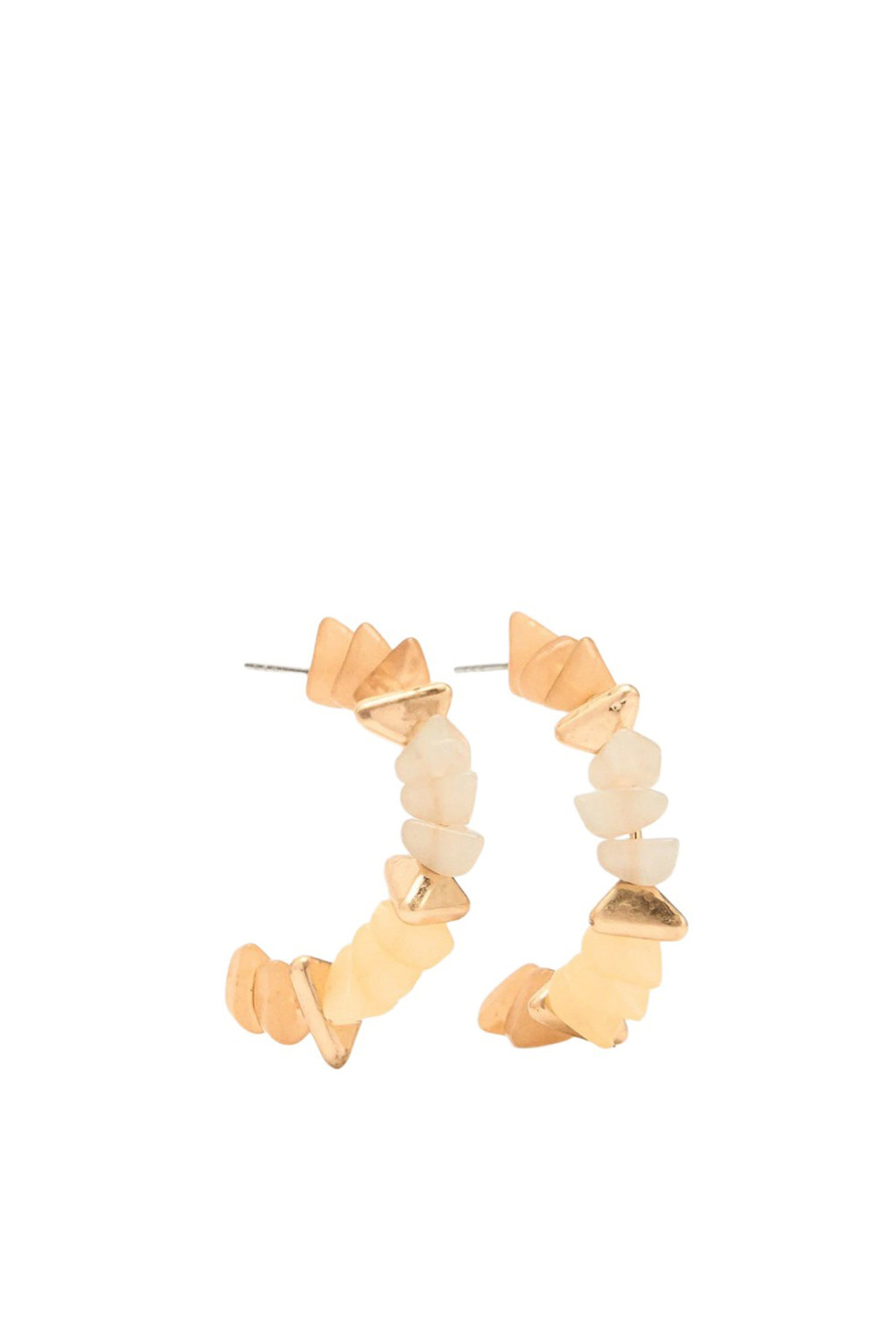 Женский Parfois Серьги-кольца с камнями (цвет ), артикул 238718 | Фото 1