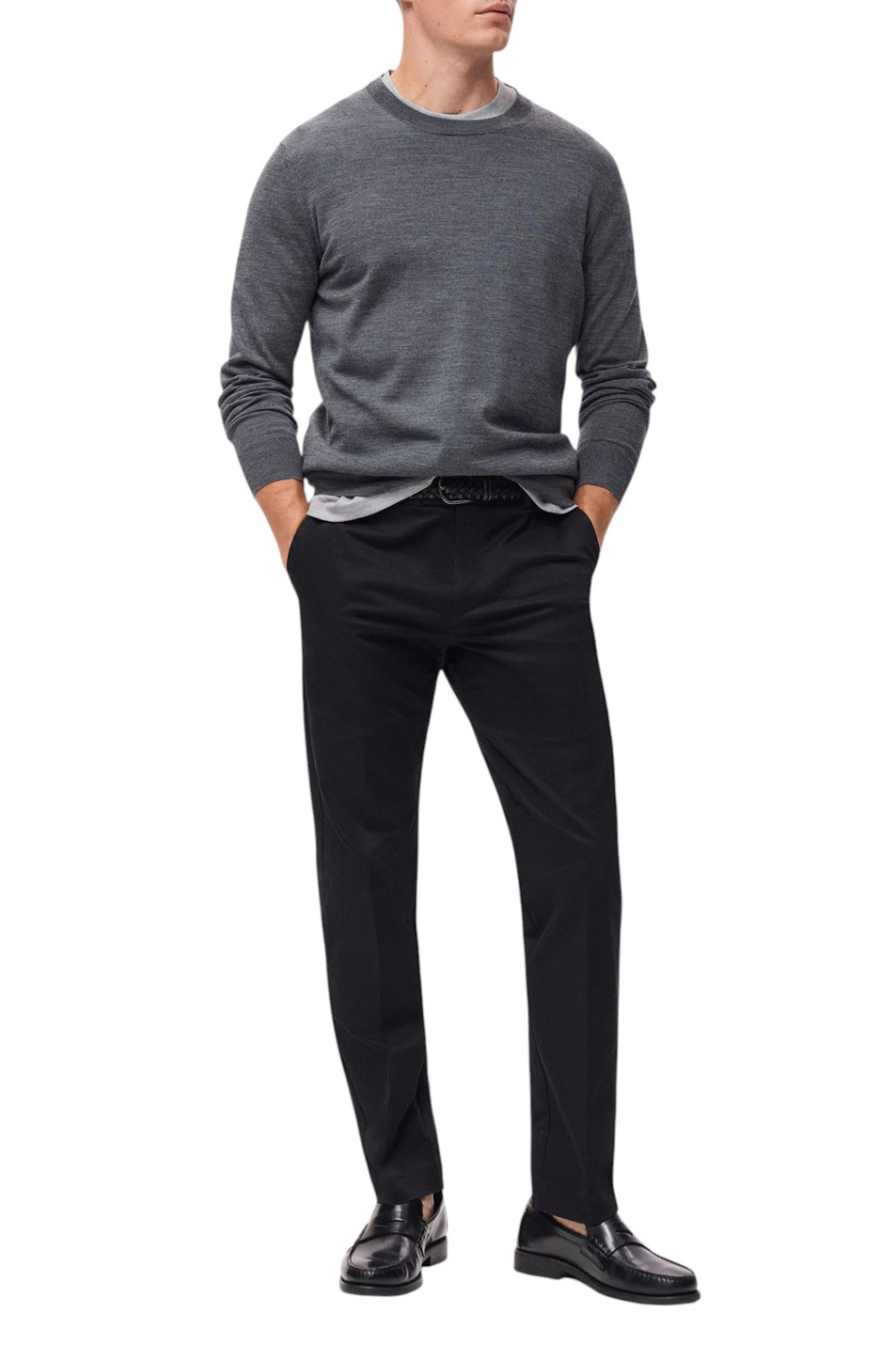 Мужской Mango Man Брюки NICCO из эластичного хлопка (цвет ), артикул 17055969 | Фото 2