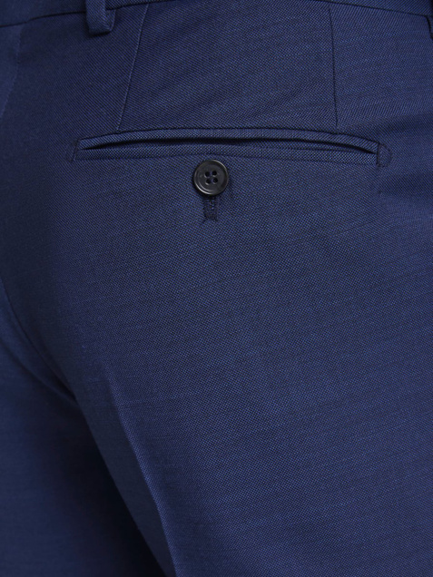 Jack & Jones Зауженные костюмные брюки (Синий цвет), артикул 12141112 | Фото 6