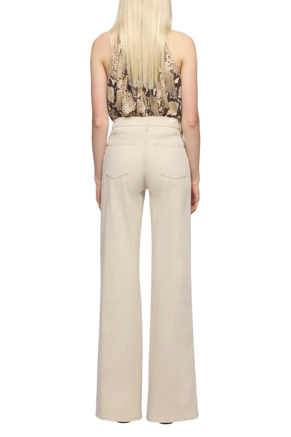 Женский 7 for all Mankind Джинсы из эластичного хлопка (цвет ), артикул 7UG20E39 | Фото 4