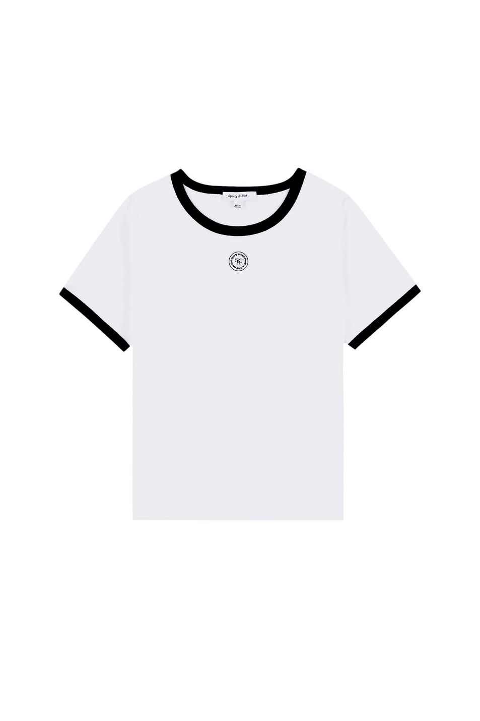 Женский Sporty & Rich Футболка из хлопка (цвет ), артикул TO081622305WH01 | Фото 1