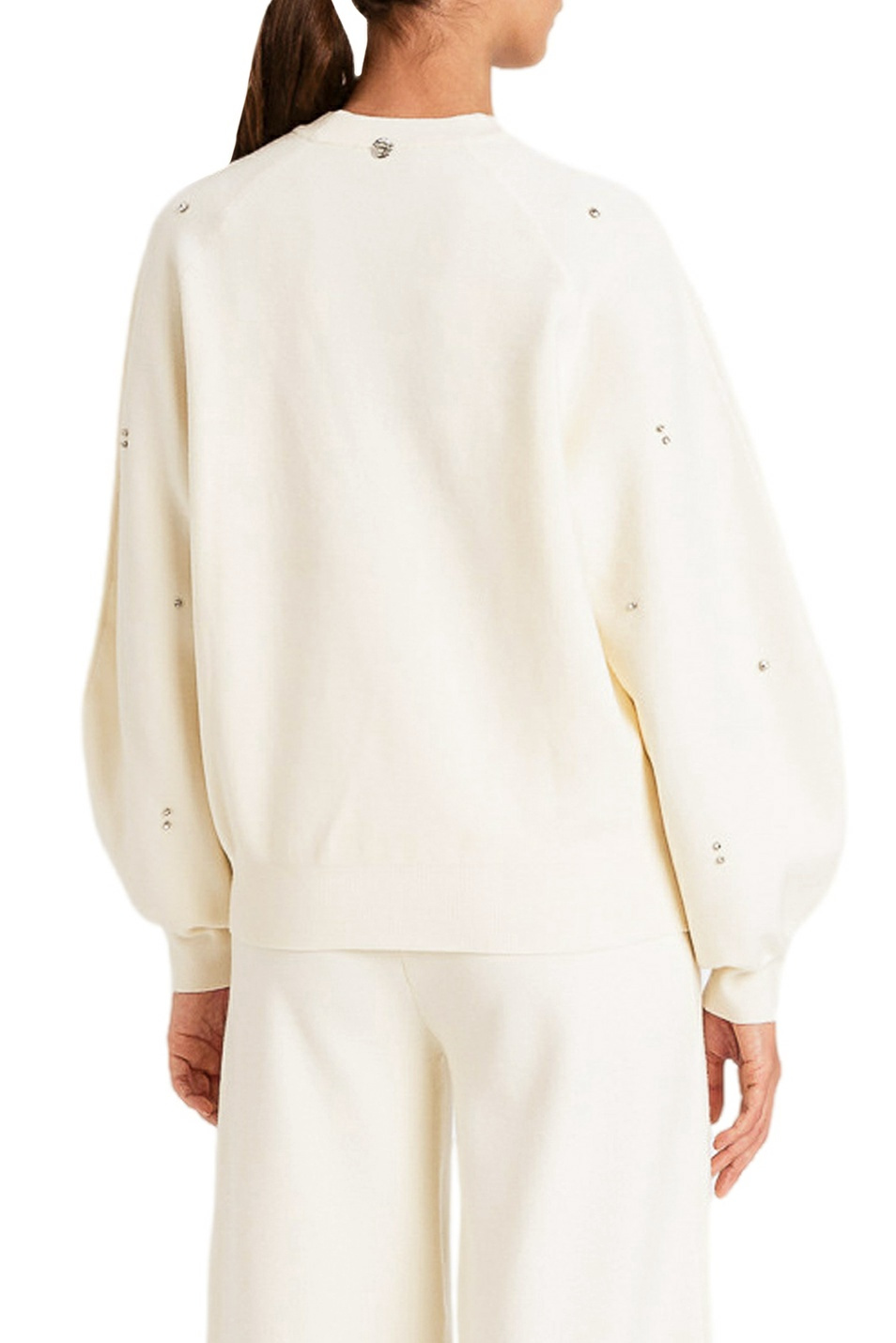 Женский TWINSET Milano Свитшот со стразами (цвет ), артикул 252AT3050 | Фото 4