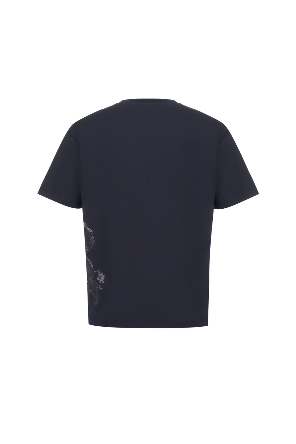 Футболка из натурального хлопка с принтом|Основной цвет:Синий Мужской Corneliani Футболка из натурального хлопка с принтом (цвет ), артикул 27G581-2725037 | Фото 2