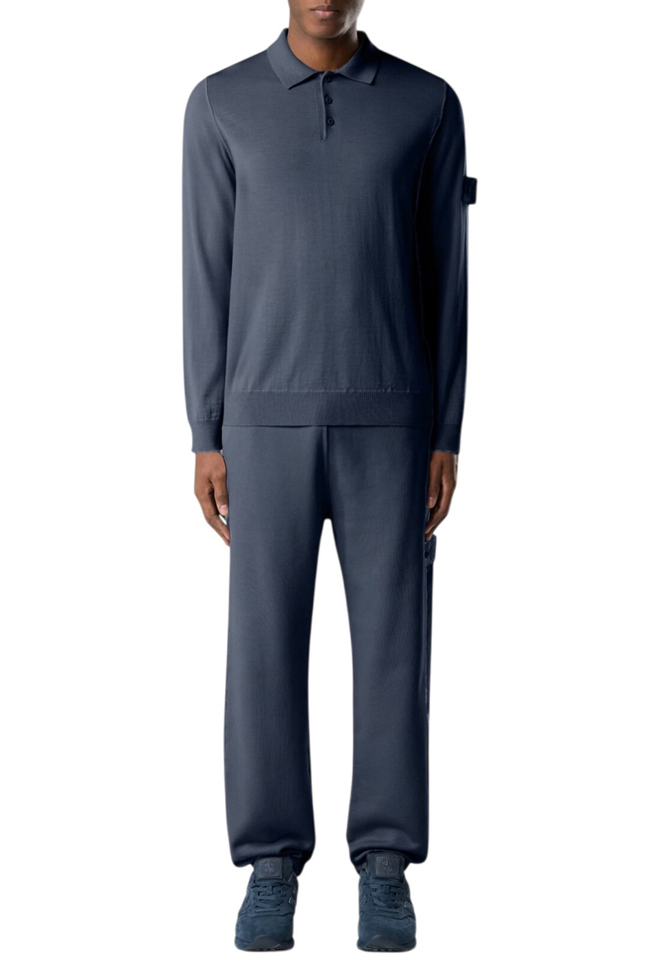 Мужской Stone Island Брюки из органического флиса (цвет ), артикул L1S156200008-S0F42 | Фото 3