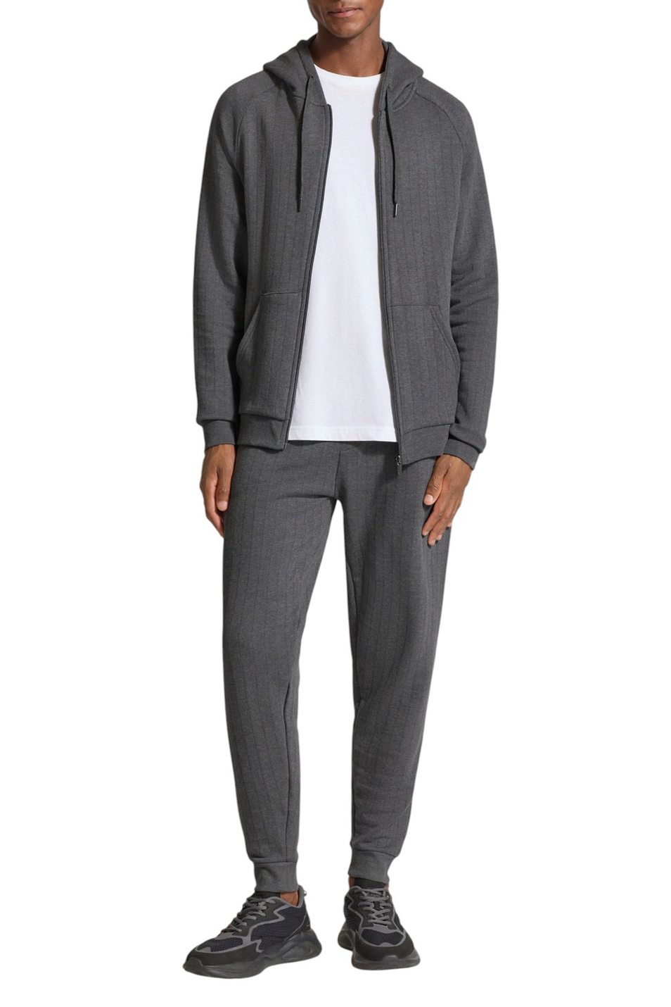 Толстовка Heritage|Основной цвет:Серый Мужской BOSS Толстовка Heritage (цвет ), артикул 50548390 | Фото 3