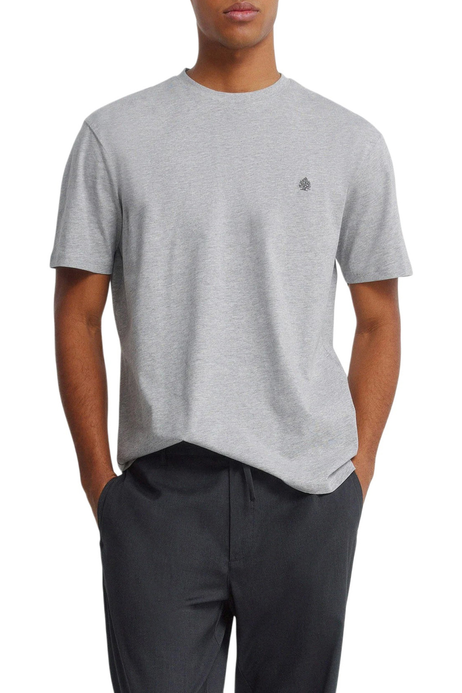 Мужской Springfield Футболка с вышивкой (цвет ), артикул 7122310 | Фото 1