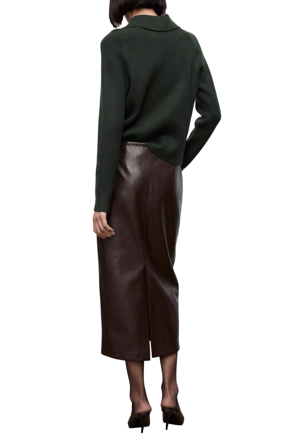 Женский Mango Джемпер поло BOTORI (цвет ), артикул 17007786 | Фото 4