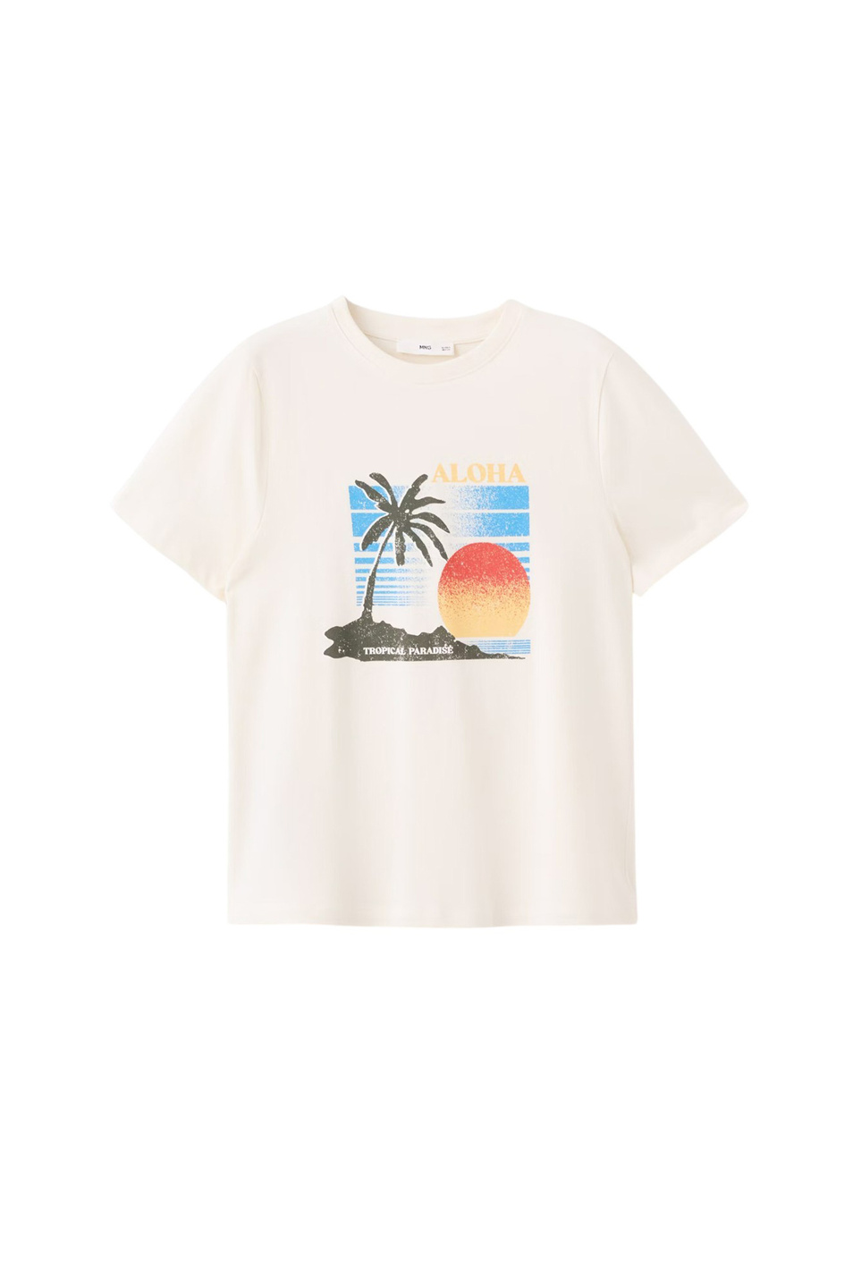 Женский Mango Футболка ILUSTRA с принтом (цвет ), артикул 37091352 | Фото 1