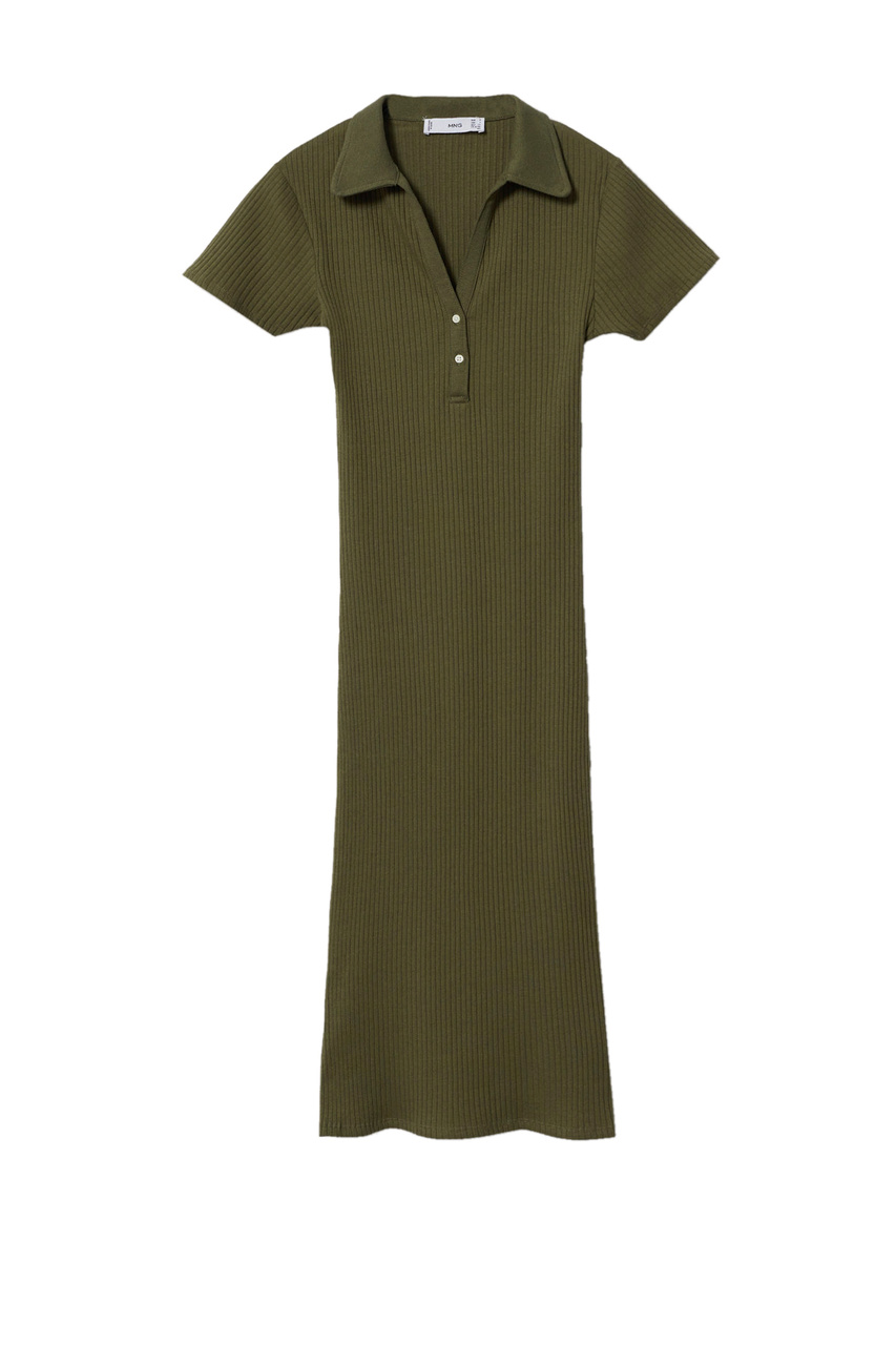 Трикотажное платье SHANNON|Основной цвет:Хаки|Артикул:27087737 | Фото 1
