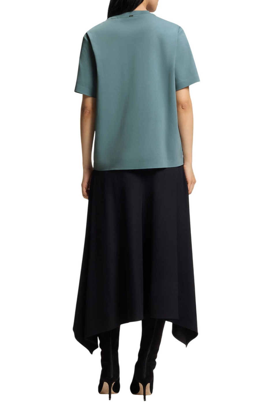 Женский BOSS Футболка Eharpa из хлопка (цвет ), артикул 50552064 | Фото 4