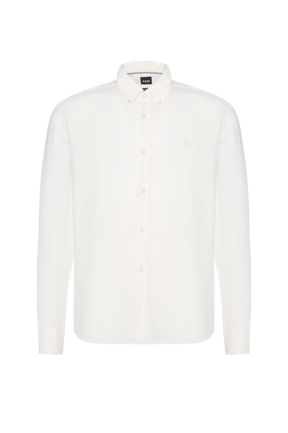 Мужской BOSS Рубашка прямого кроя из льна (цвет ), артикул 50556077 | Фото 1