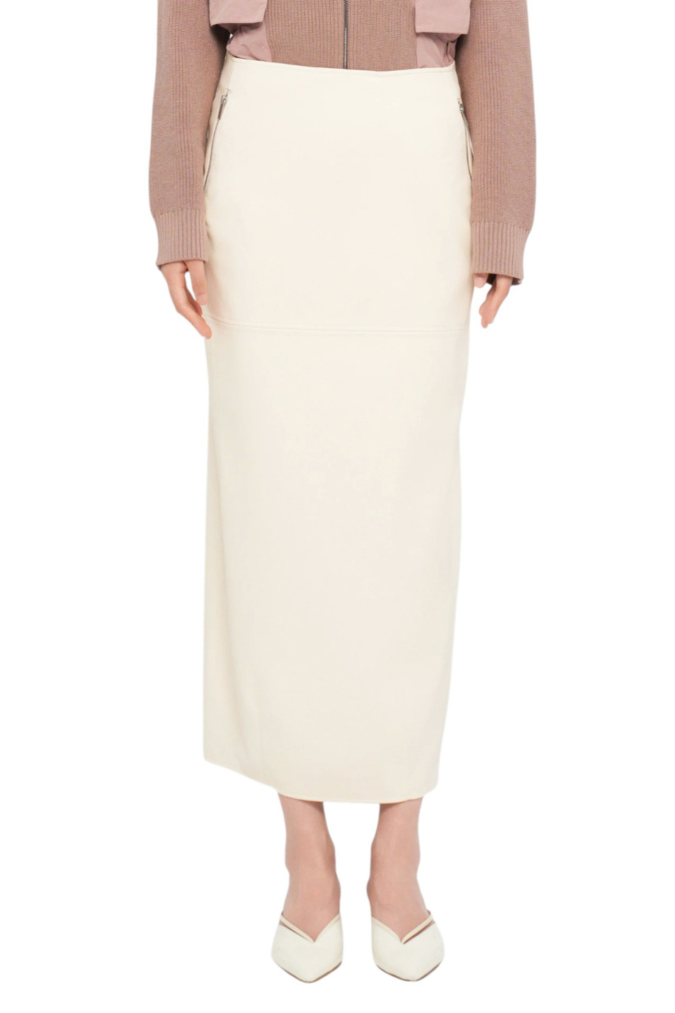 Женский Max Mara Юбка FABIANA из искусственной кожи (цвет ), артикул 2526776037 | Фото 4