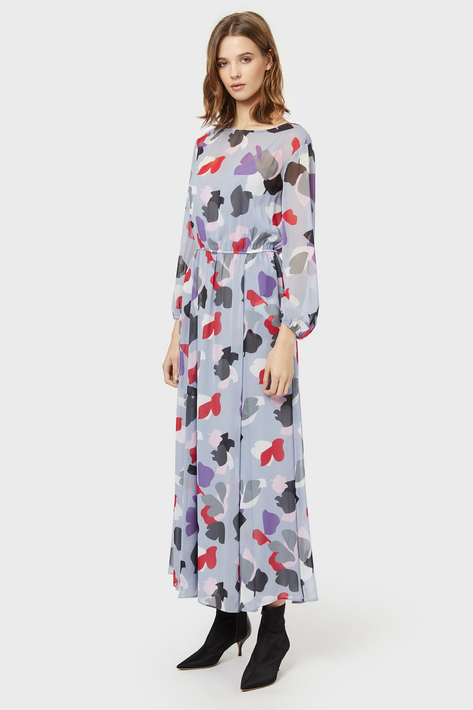 Женский Emporio Armani Платье с цветочным принтом (цвет ), артикул 3H2A98-2NXUZ | Фото 4