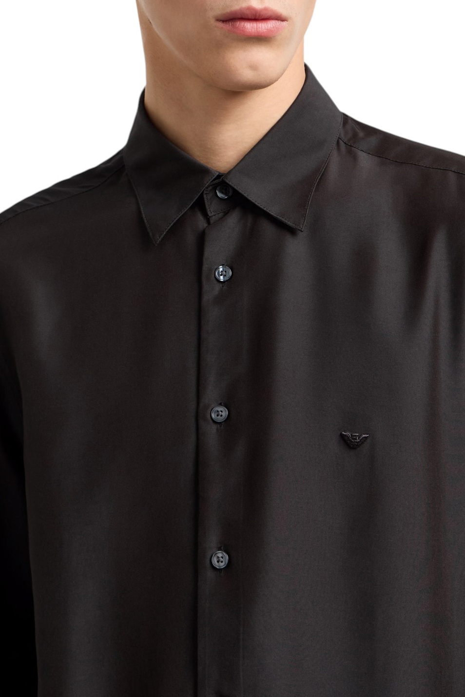 Мужской Emporio Armani Рубашка с логотипом (цвет ), артикул EM001537-AF17293 | Фото 5