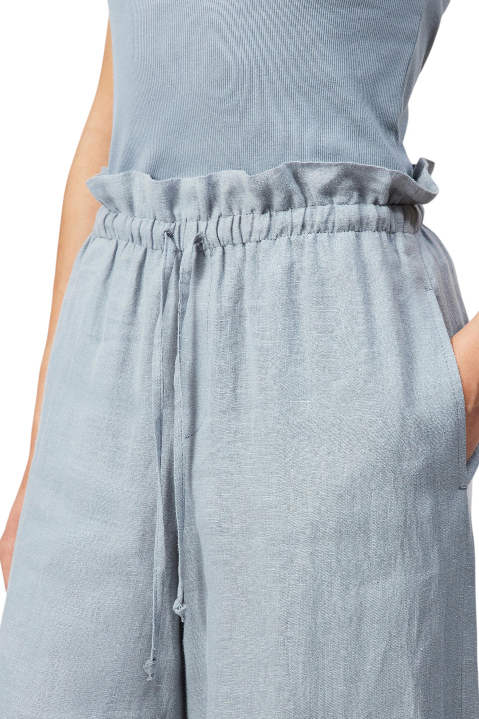 Женский Drykorn Брюки DWINDLE из льна (цвет ), артикул 126082-80864 | Фото 5