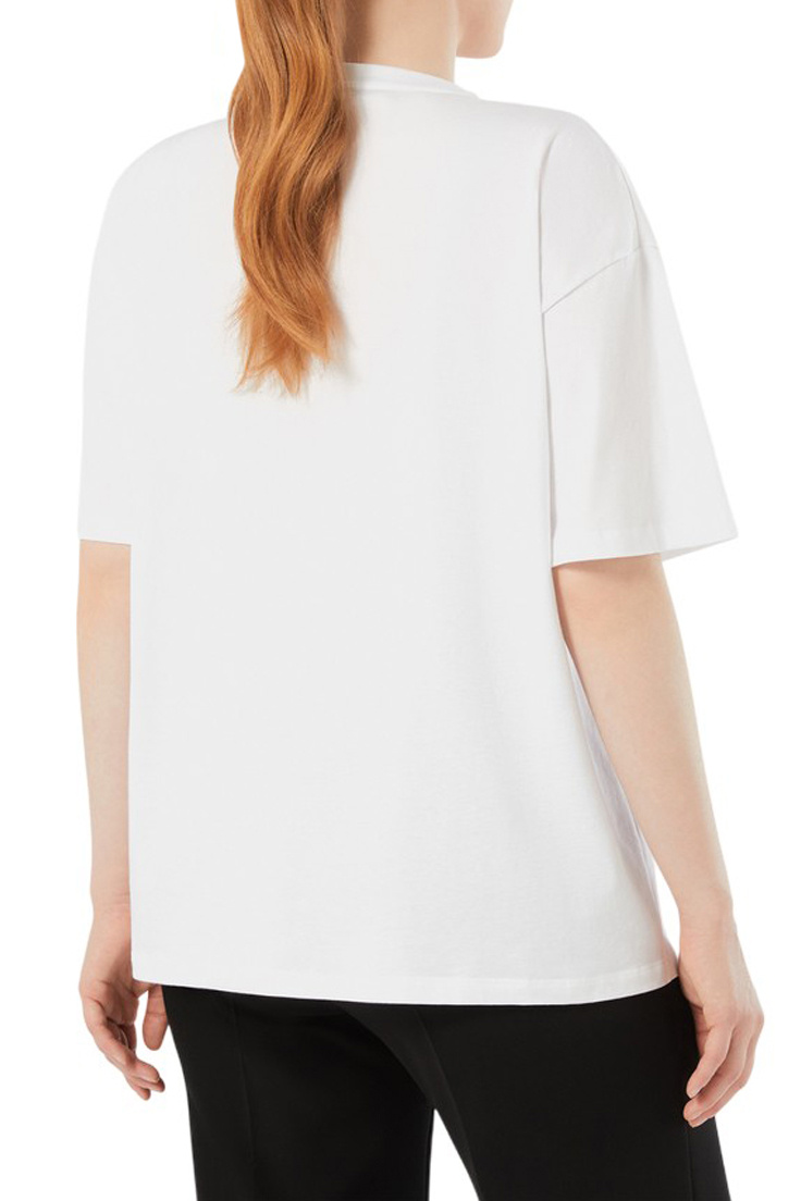 Женский Marina Rinaldi Футболка TORRE из хлопка (цвет ), артикул 2617971111 | Фото 4